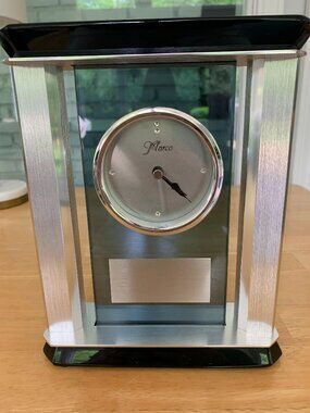 Marco GK37 Smoked Clock with Pillars- New in Box!